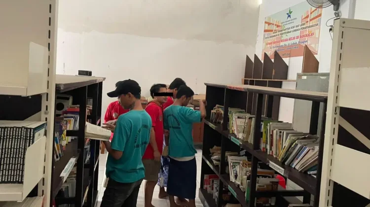 Rutan Bangkalan Hidupkan Literasi kepada Warga Binaan