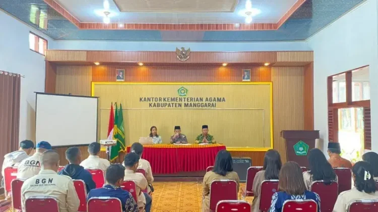 Kemenag Manggarai Dorong Sertifikasi Halal SPPG Dukung Program MBG
