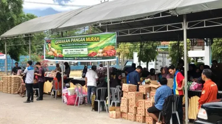 Dinas Pertanian Kota Palu Hadirkan Pangan Murah Menjelang Ramadan