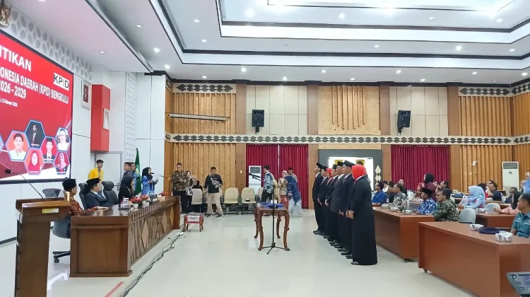 KPID Bengkulu Periode 2026–2029 Resmi Dilantik