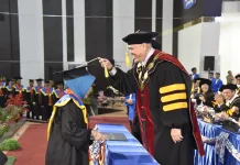 Wisuda Untad, Rektor Minta Lulusan Jadi Agen Perubahan