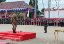 Bupati Aru Tekankan Sinergi pada Pembukaan TMMD