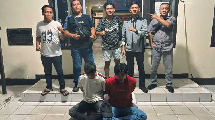 Polsek Pontianak Kota Tangkap Dua Residivis Kasus Curat