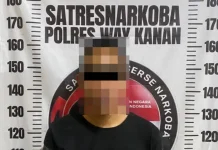 Pria Asal Lampung Utara Diamankan Polisi
