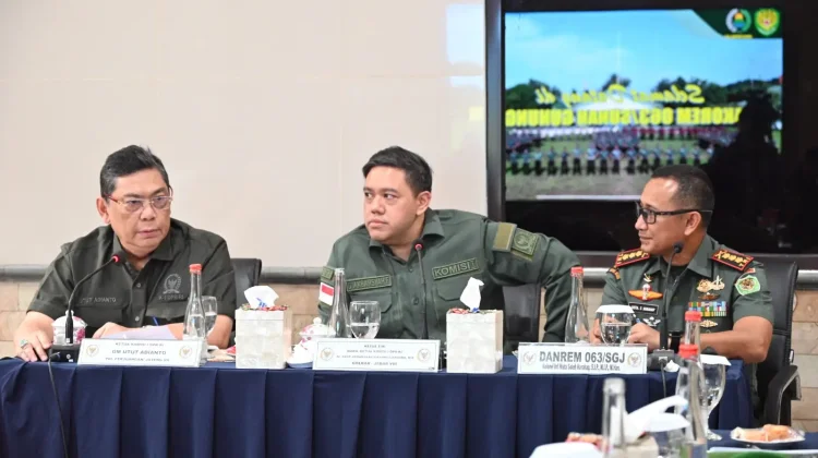 Ketua Komisi I Tekankan Penguatan Teritorial TNI Korem 063