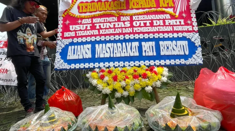 Aliansi Masyarakat Pati Dukung KPK Tuntaskan Korupsi di Desanya
