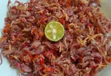 “Sambol bongkot “ Menu  Rumahan Enak dan Mudah
