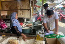 Satgas Pangan Polres Mojokerto Sidak Harga Bahan Pokok