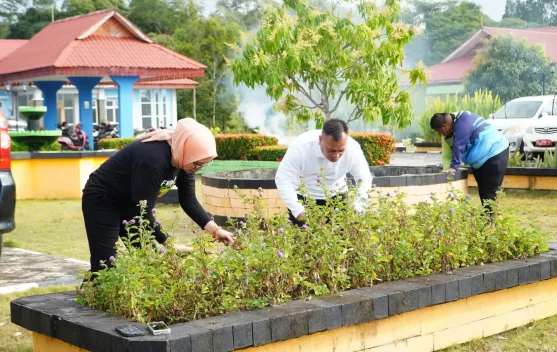 Bupati Lingga Tegaskan Disiplin Melalui Gerakan ASRI