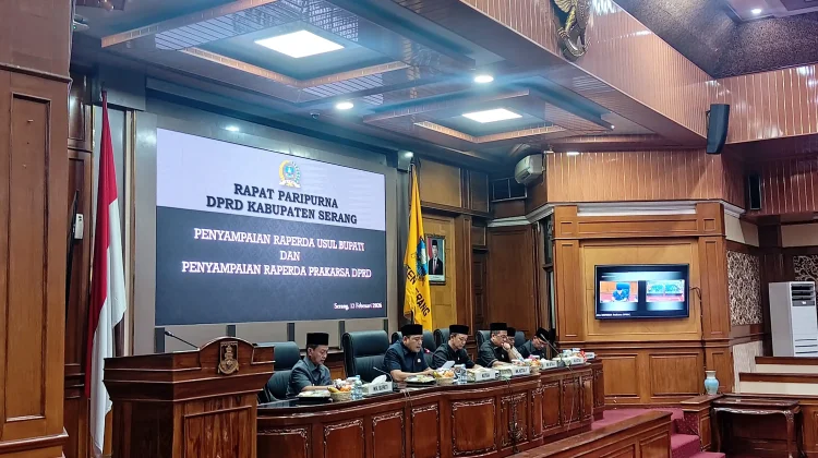 DPRD Kabupaten Serang Bahas Dua Raperda Lingkungan