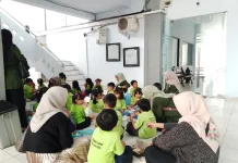 PAUD Kiddie Land Bengkulu Kenalkan Dunia Radio lewat Kunjungan Edukasi