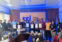 RRI Kupang Teken MoU Bersama Lima Mitra Strategis