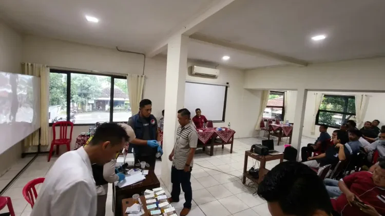Tes Urine Sopir Agramas Wonogiri Pastikan Bebas Narkoba