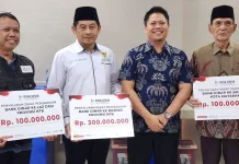 Baznas NTB Apresiasi Kontribusi Zakat dari Bank Dinar
