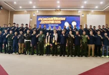 Bawaslu Hadiri Pengukuhan Pengurus KONI Way Kanan
