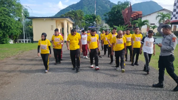 Polres Ende Gelar Tes Jasmani Tiga Hari