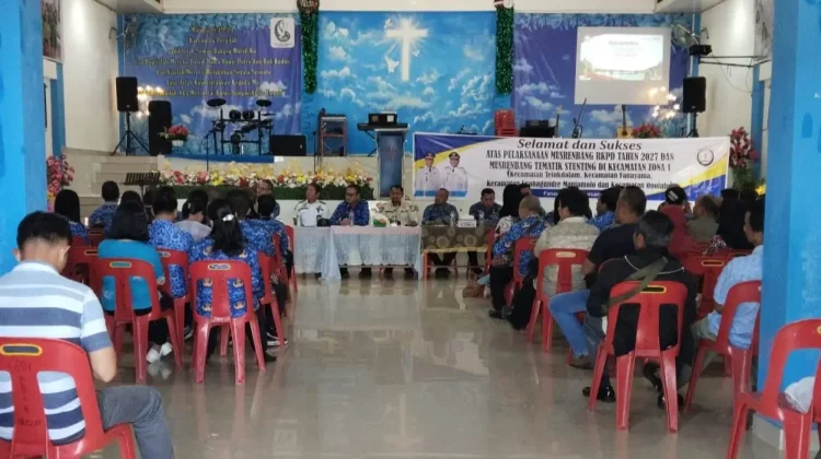 Empat Kecamatan di Zona I Nisel Gelar Musrenbang