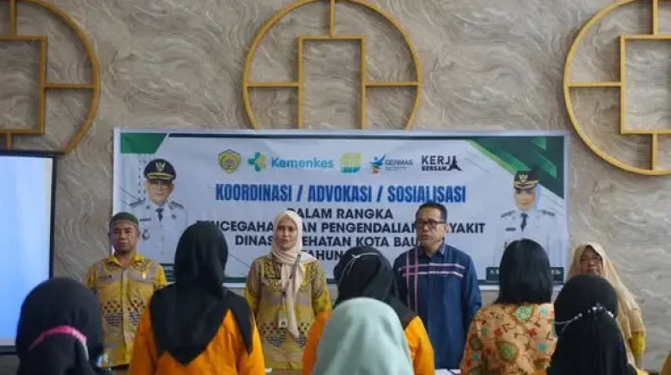 Koordinasi P2P Dinkes Baubau Tekan TBC dan HIV/AIDS