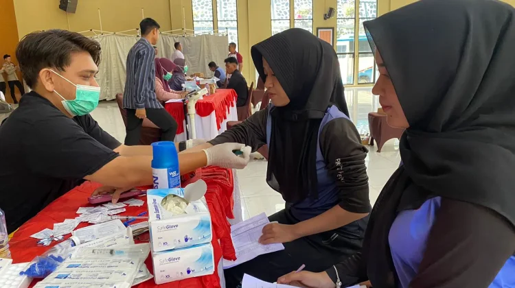 Rikkes Berkala Polda Sulbar, Pastikan Kesehatan Personel