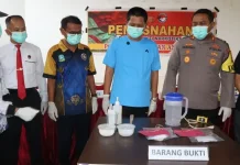Polres Anambas Musnahkan 56,51 Gram Sabu, Selamatkan 234 Jiwa