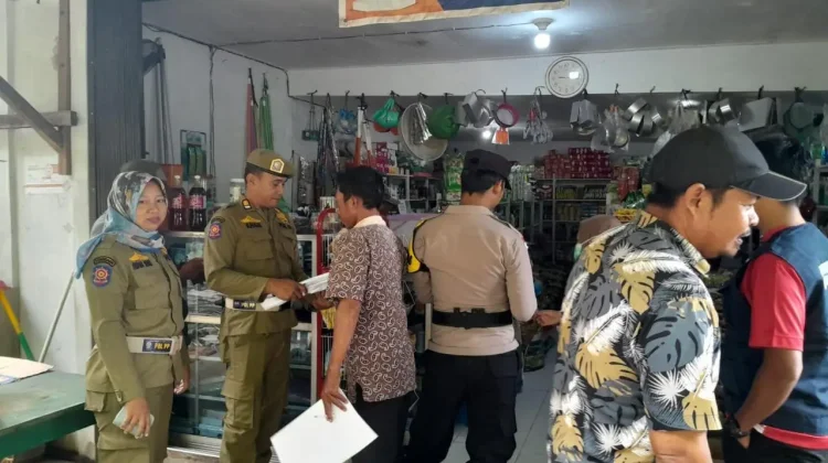 Polsek Serasan Awasi Peredaran Barang Kedaluarsa