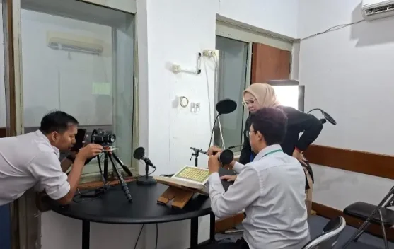 Teknisi RRI Sungailiat Laksanakan Rekaman Peserta PTQ Tahun 2026