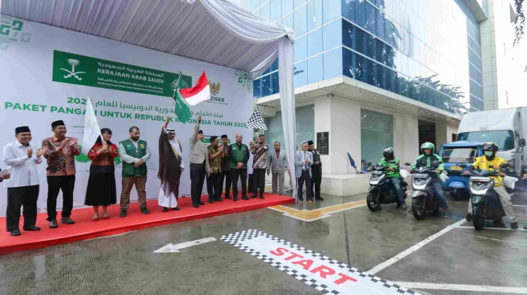 Baznas Salurkan Bantuan Pangan Ramadan dari Arab Saudi