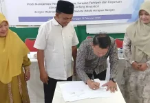 MPI Teken MoA Sekolah Binaan dengan MTsS HBS