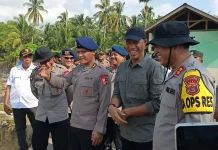 Wakil Bupati dan Irjen Pol Almas Widodo Pantau Jembatan