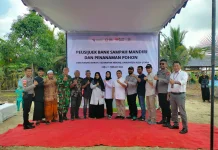 Aceh Utara Resmikan Bank Sampah Mandiri di Nibong