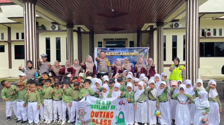Satlantas Natuna Edukasi Tertib Lalu Lintas Anak Dini