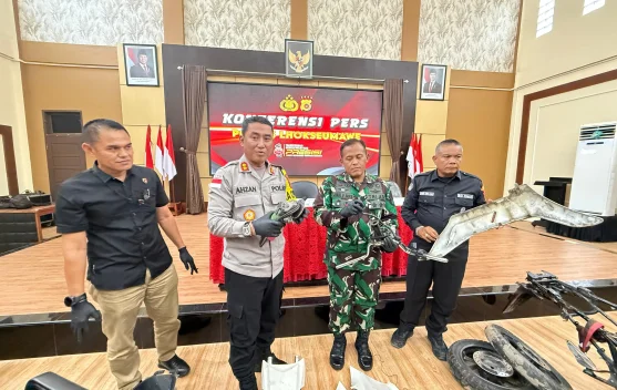 Polres Lhokseumawe dan Kodim Aceh Utara Ungkap Sindikat Curanmor
