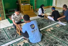 Petugas Lapas Tahuna Ajari Warga Binaan Baca Al-Qur'an