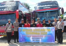 Satgas Preemtif Edukasi Tertib Lalu Lintas di Terminal Tipo Kota Palu