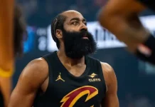 Debut James Harden , Cavaliers menang Atas Wizard
