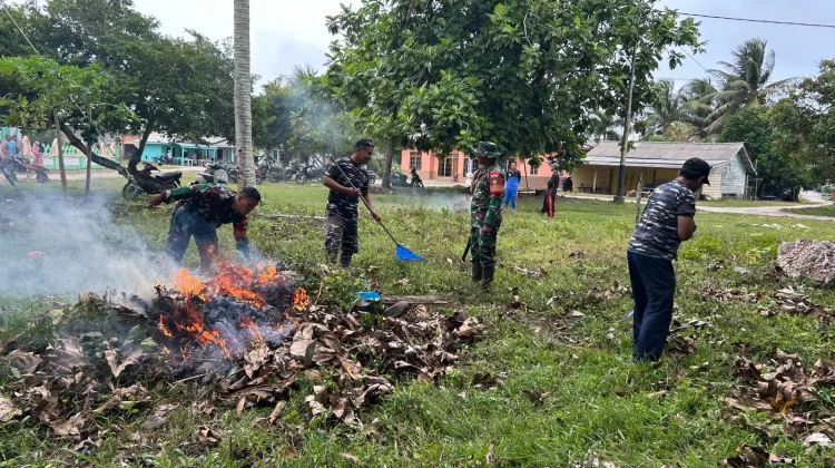Koramil Pulau Laut Gotong Royong