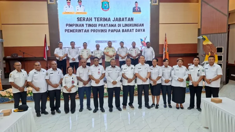 Wagub Ahmad Nausrau: Sertijab 9 OPD untuk Percepatan Pembangunan
