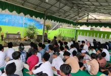 SDN 1 Dawuhan Kulon Gelar Ziarah Kubur Massal