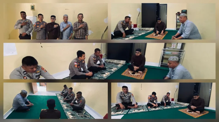 Polres Talaud Pertebal Iman Sambut Bulan Suci Ramadan