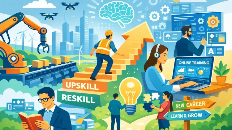 Upskilling dan Reskilling, Strategi Bertahan di Era Otomatisasi