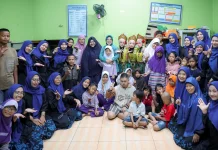 Tinawati Andra Soni Haru di PKK Mengajar