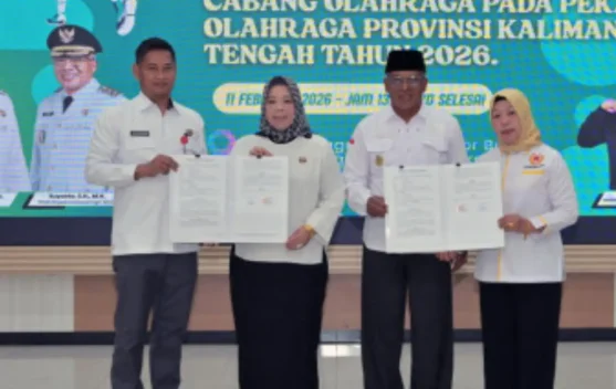 Persiapan Porprov 2026, Pemkab Kobar Salurkan Dana Hibah untuk KONI