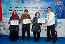 Hari Pers Nasional, PLN Salurkan Bantuan Bagi Keluarga Wartawan