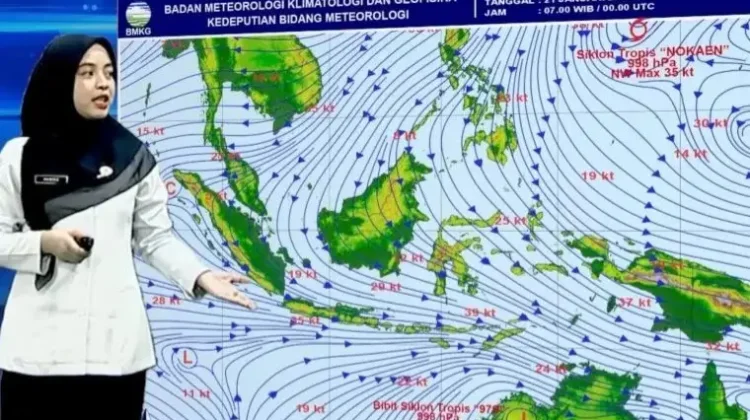 Prakiraan Cuaca di Sumut Besok Jumat