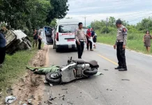 Tabrakan Maut di Jalan Mahir Mahar, Pengendara Scoopy Tewas di Lokasi