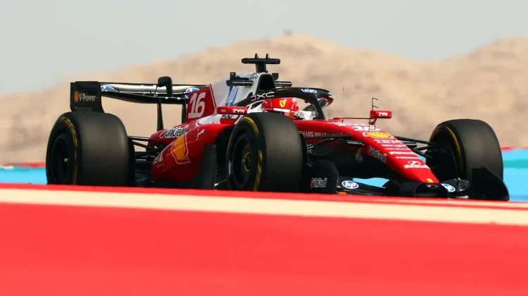 Sesi Uji Coba Pagi Milik Charles Leclerc