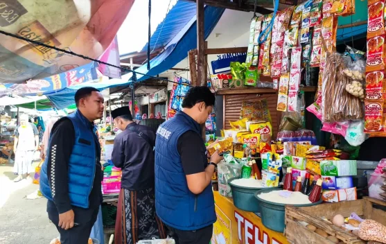 Satgas Saber Polres Bangkalan Cek Harga Pangan