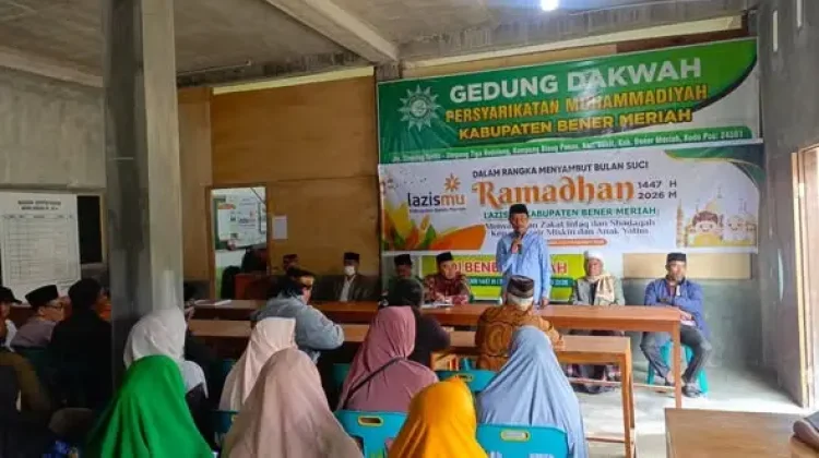 LAZISMU Bener Meriah Salurkan Zakat Infak Sadaqah