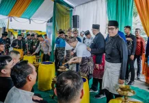 Rico Waas Hadiri Meugang, Tegaskan Bangsa Menjaga Budaya