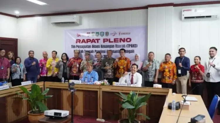 OJK Kalteng Gelar Rapat Pleno TPAKD Wilayah Barat 2026